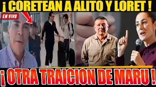 LUNES CAOTICO ! ALITO AGREDE A CIUDADANO CORRETAN A LORET REUNION URGENTE MARU CONTRA LA PARED