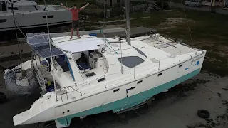 Building a Temporary Roof for my Hurricane Damaged Sailboat