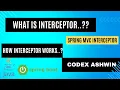 What is Interceptor in Spring C How Interceptor works and configured