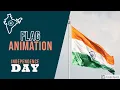 FLAG ANIMATION USING CSS 2020 IN-HINDI INDEPENDENCE DAY