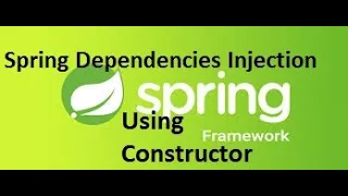 JAVA Spring IOC Dependencies Injection using the Constructor