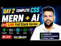 Day 2 Complete CSS Tutorial MERN AI Full Course LIVE CSS From Scratch to Advanced