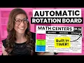 How to Create Automatic Rotation Boards for Centers or Small Groups in Canva Tutorial for Teachers