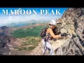 Maroon Peak Climbing one of Colorado s Deadliest 14ers