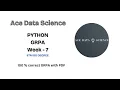 Python GRPA Week-7 100 correct PDF is in comment box ADS
