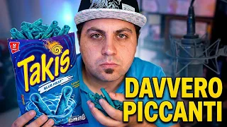 MANGIO LE TAKIS BLU PICCANTISSIME! NO REACTION!