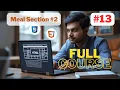 Lecture 13 Meal Section Website development full course HTML CSS and JavaScript Project