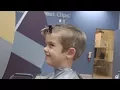 HE IS NOT SCARED HE GOT HIS DREAM HAIRCUT AT GREAT CLIPS