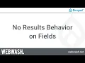 Getting Started with Views 4 6 - No Results Behavior on Fields