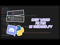 Making a Discord Bot In Python Part 20 Word Filter