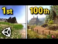 What I Learned after Making 100 GAME LEVELS Unity Level Design