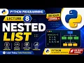 Nested Lists in Python Lesson 8 Complete Python Course for Beginners 2026