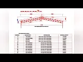 Long span roof trusses drawing sample