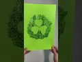 Shamrock Sponge Painting St Patricks Day Craft