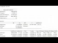 Solving multiple regression using Excel