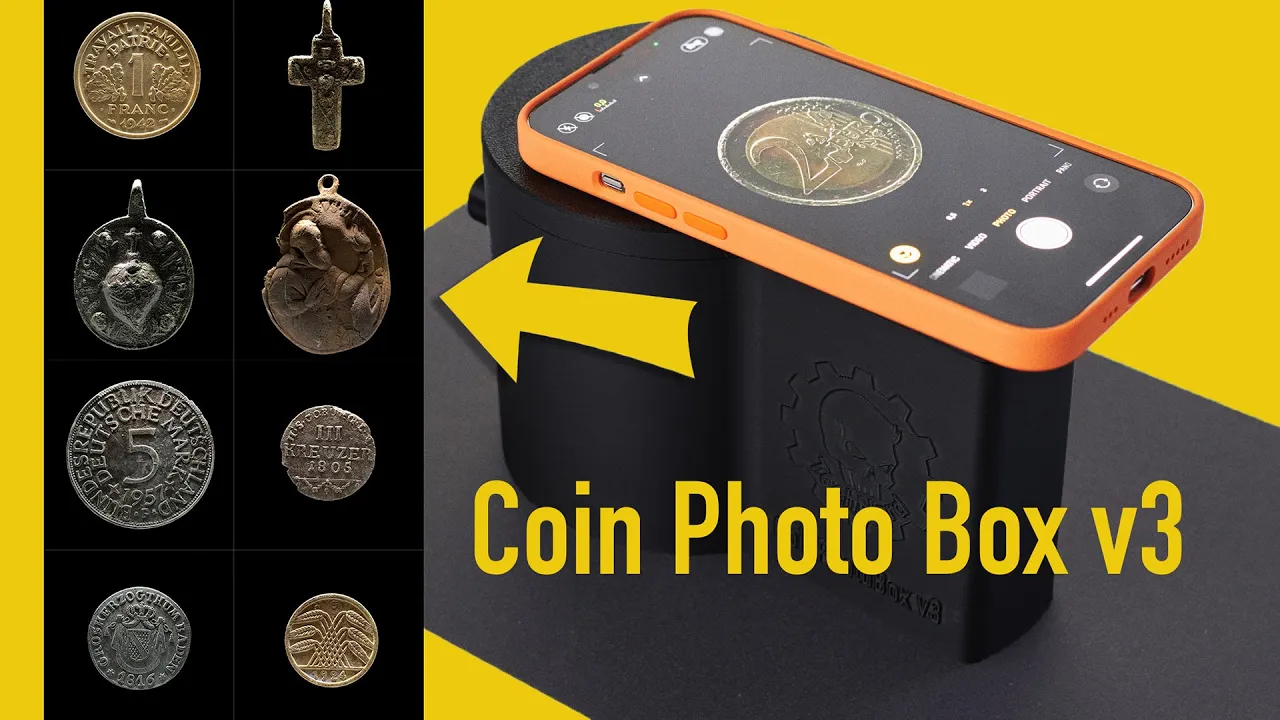Coin Photo Box for Smartphones