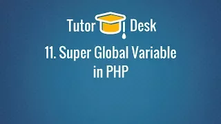 Super Global Variable in PHP