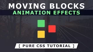 Moving Blocks Animation Effects - Css Loading Page Animation