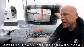 Tessie got a new eye! Testing the Raymarine FLIR M300C lowlight and zoom camera.