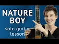 Lagu NATURE BOY Solo Guitar Lesson (Chord Melody)