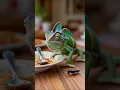 Download Lagu The Moment Before the Tongue Strikes #shorts #ai #animal #nature #funny #viral
