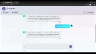 AI Chatbot using Python Flask React js Gemini API LitellmModel Integration