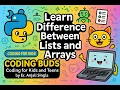 Lesson - 3 Topic Python Lists vs Arrays Explained Free Tutorial Easy explanation