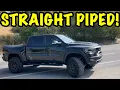 We Straight Piped a 2022 RAM TRX