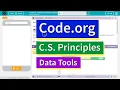 Creating Javascript Objects Lesson 8 2 Tutorial with Answers Code org CS Principles