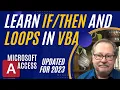 Understanding Looping and Decision Structures in VBA