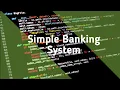 Simple Banking System CLI with Database