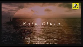nota cinta samudera official lyrics video 