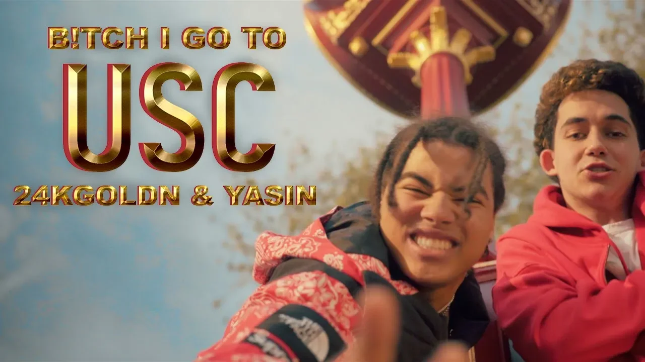 24kGoldn - I Go to USC ft. Yasin (Official Music Video)