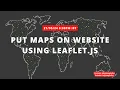 Put maps on website using leaflet js
