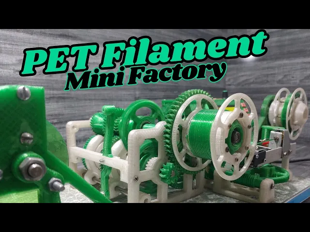 PET Filament mini factory video thumbnail