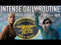 I followed David Goggins PRE NAVY SEAL daily routine 5 000 CALORIES BURNED