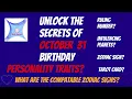 October 31 birt ay personality compatibility