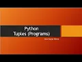 43 Tuples Programs