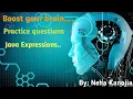 Java expression practice questions with solutions ICSE Class 9th Computer Chapter - 6