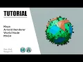 World Node In MASH Maya Arnold Renderer Tutorial