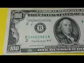Older style 100 Bill 1950 C found in circulation