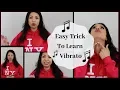 Download Lagu How to sing vibrato EASILY - What does it feel like? - (This demo is not a natural vibrato)