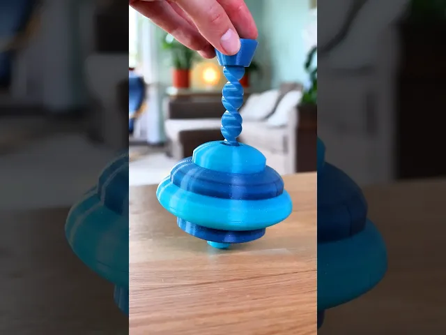 Retro Gyro Spinning Top Fidget Toy video thumbnail