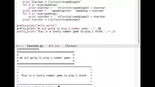 Function basics - python return values