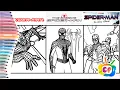Spider-Man poster coloring book Amazing Spider-man Spider-Man No way home coloring