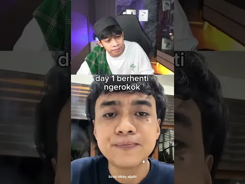 DAY 1 BERHENTI NGEROKOK ‼️😭😭