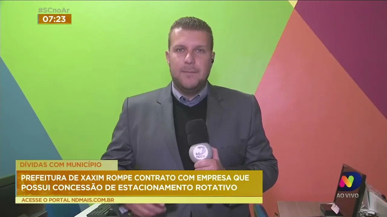 Prefeitura de Xaxim, no Oeste, rompe contrato com empresa concessionária de estacionamento rotativo