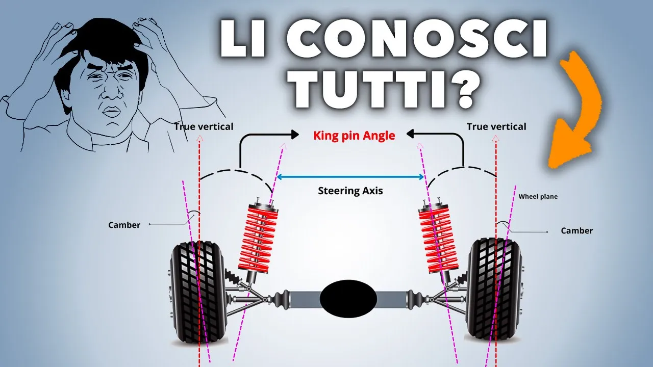 Angoli di King Pin, Ackermann, Campanatura, Convergenza e Incidenza! - Tutto sulle Sospensioni Ep. 4