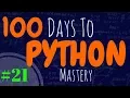 Day 21 Learn Python Fast In 100 Days Of Programming - NUMPY