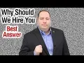 Download Lagu Why Should We Hire You? | Best Answer (from former CEO)